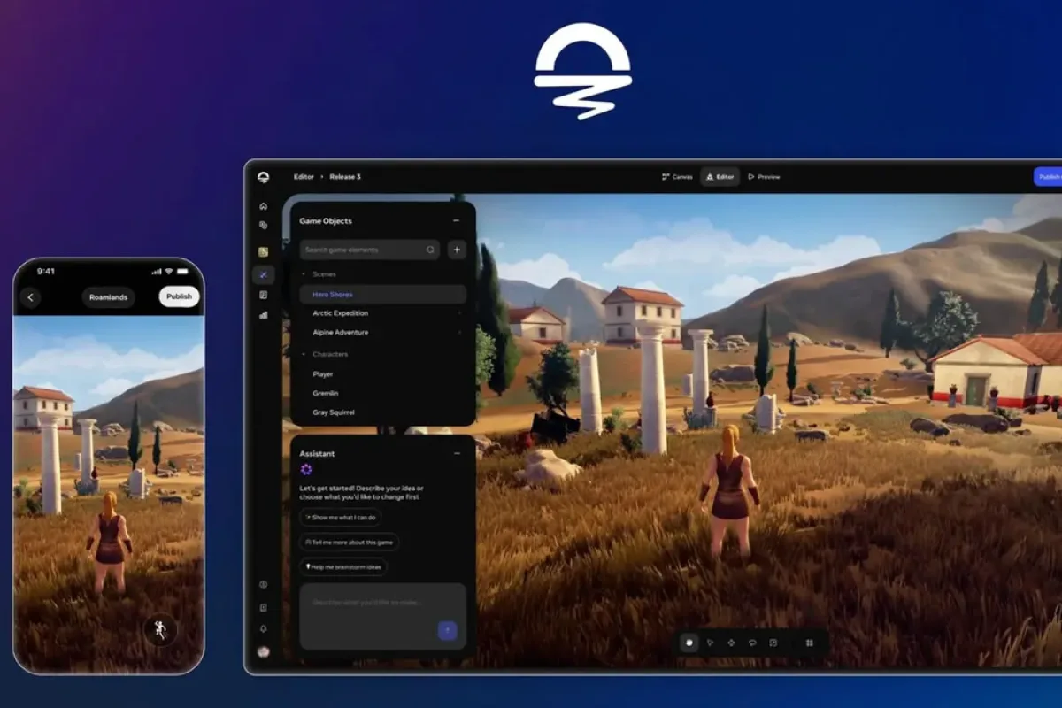 Meta Luncurkan Horizon Create dan Horizon Studio, Bikin Game Cukup Pakai Teks